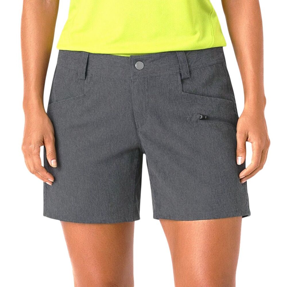 Club Ride Eden 7" MTB Cycling Shorts Women's Medium Grey No Liner Quick Drying